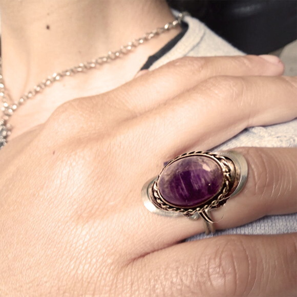 Conjunto Pedra Ametista, Kit Ametista, Artesanal