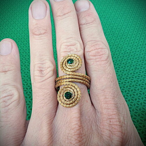 Anel de Capim Dourado