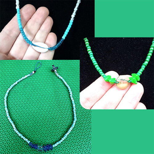 Colar de Miçangas Artesanal, Variedades