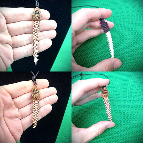 Colar Esporão de Arraia, Artesanal, Variedades