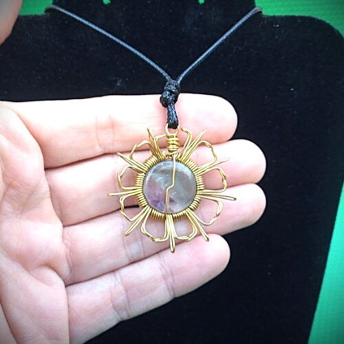 Colar Mandala em Latão, Variedades, Artesanal