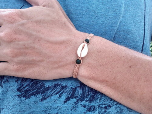 Pulseira de Macramê Fina, Variedades