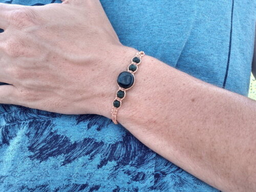 Pulseira de Macramê Fina, Variedades