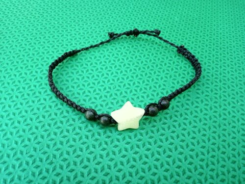 Pulseira de Macramê Fina, Variedades