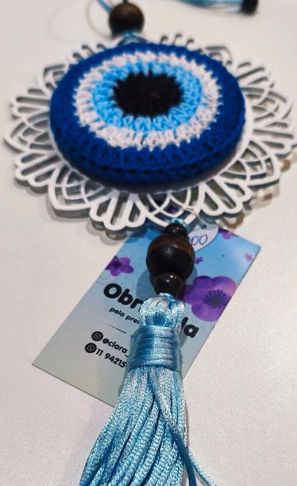 Mandalas Olho Grego Crochê
