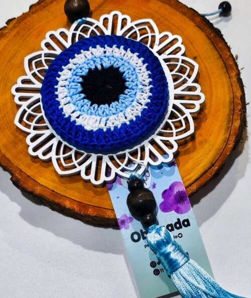 Mandalas Olho Grego Crochê