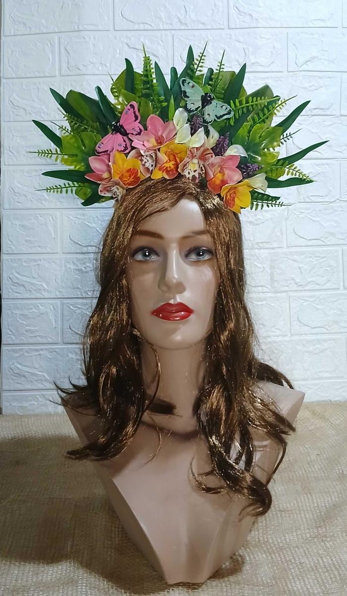 Tiara Jardins da Borboleta - Modelo 2