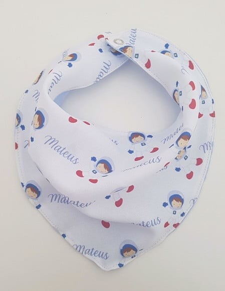 Babador bandana astronauta