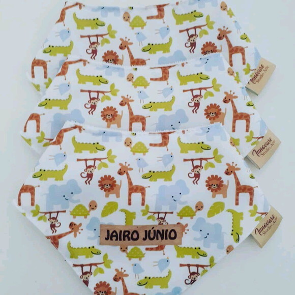 Babador bandana Safari Baby