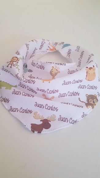 Babador bandana Safari Baby