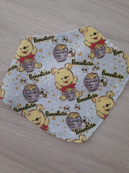 Babador bandana Ursinho Pooh