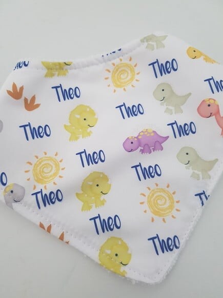 Babador Personalizado Dinossauro