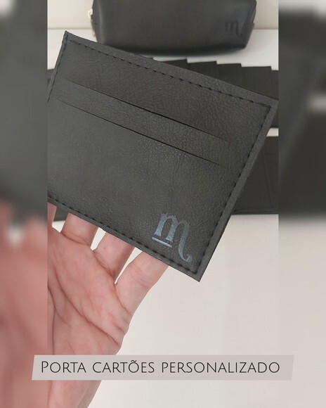 Carteira Slim Porta Cartões - Brindes