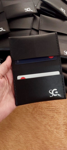 Carteira Slim Porta Cartões - Logomarca