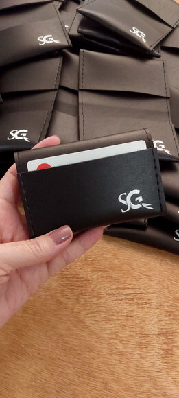 Carteira Slim Porta Cartões - Logomarca