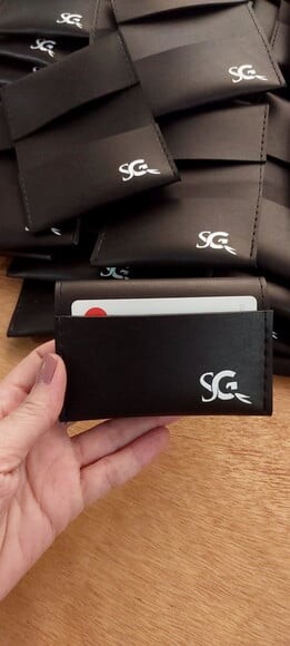 Carteira Slim Porta Cartões - Logomarca