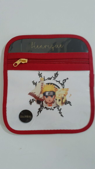 Case porta máscaras dupla face