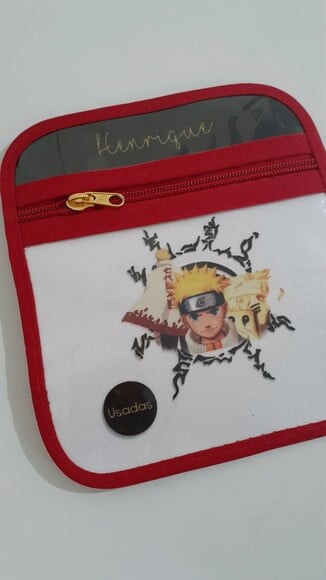 Case porta máscaras dupla face