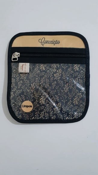 Case porta máscaras dupla face