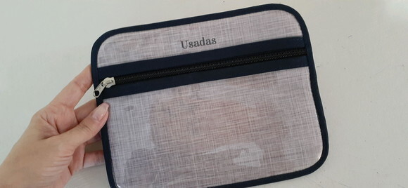 Case porta máscaras dupla face - cinza