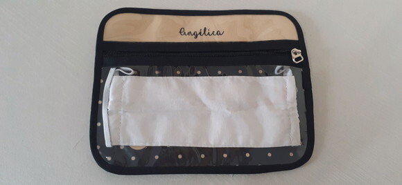 Case porta máscaras dupla face - Grande