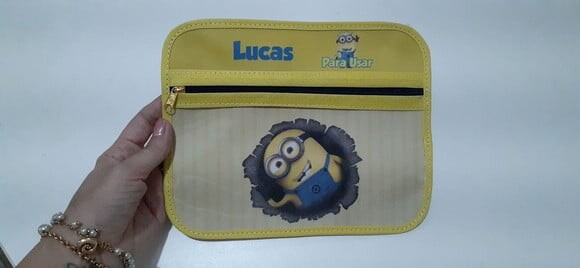 Case porta máscaras dupla face - Minions