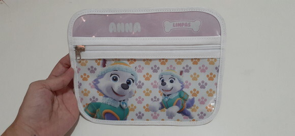 Case porta máscaras dupla face - Patrulha canina
