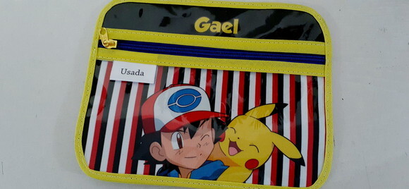 Case porta máscaras dupla face - Pokemon