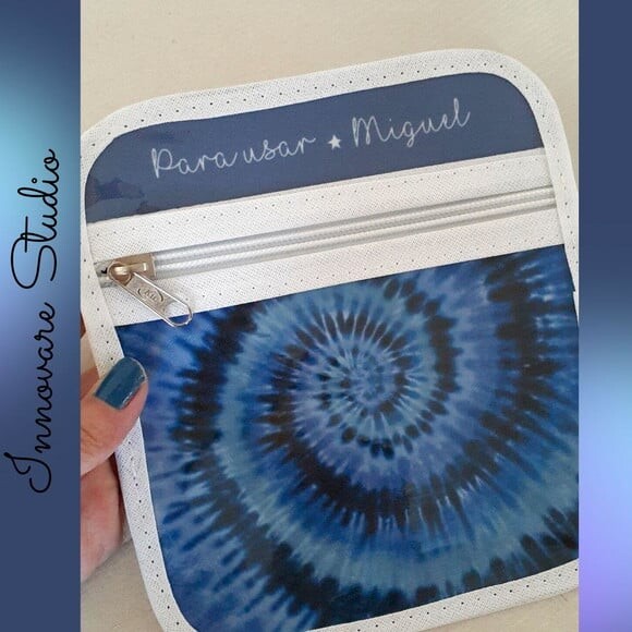 Case porta máscaras dupla face - TIE DYE