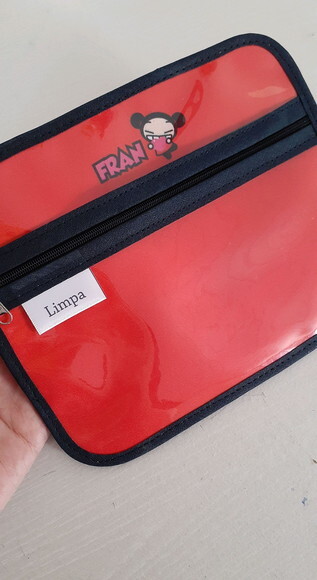 Case porta máscaras dupla face - Pucca