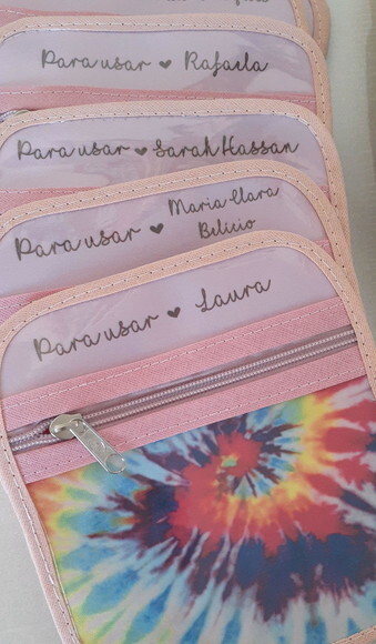 Case porta máscaras dupla face - TIE DYE