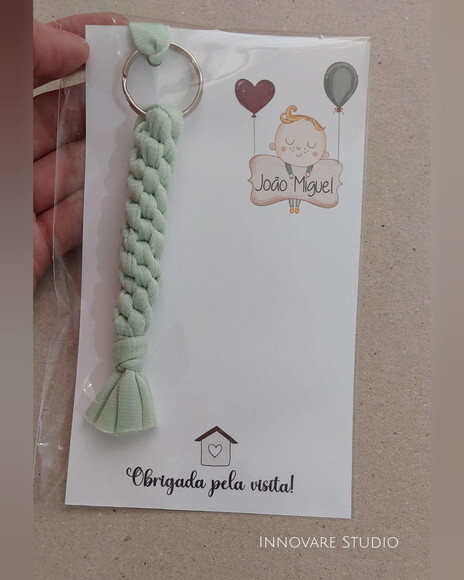 Chaveiro Fio de Malha - Maternidade