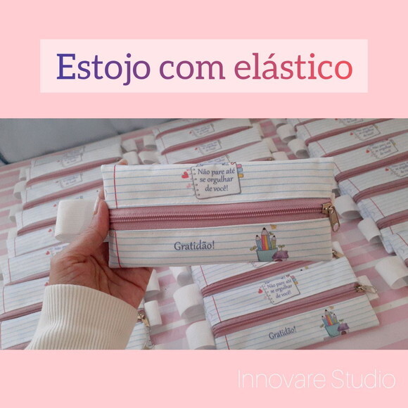 Estojo com Elástico - Professores
