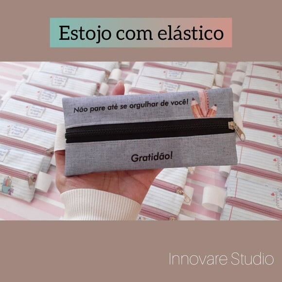 Estojo com Elástico - Professores