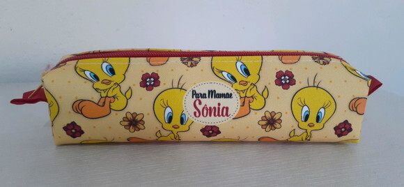 Estojo escolar piu piu