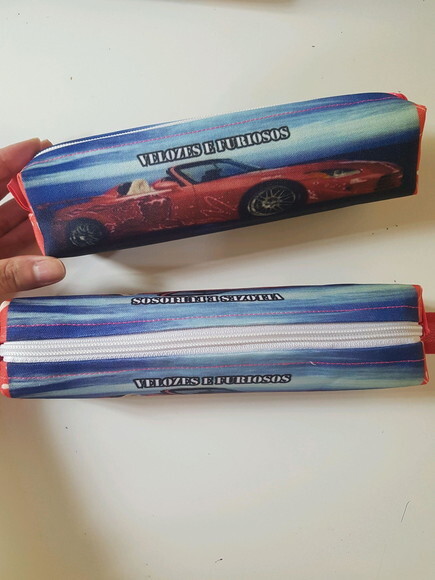 Estojo escolar simples