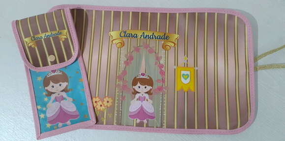 Jogo Americano e Porta Talher Princesa