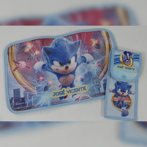 Jogo Americano e Porta Talher Sonic