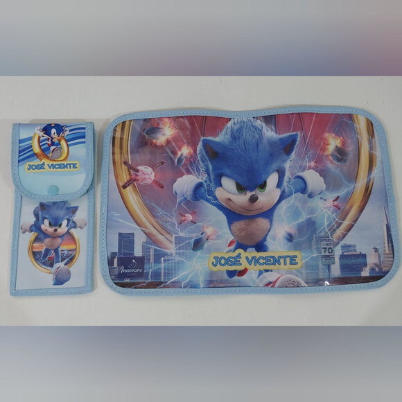 Jogo Americano e Porta Talher Sonic