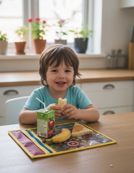 Jogo Americano Infantil com Porta Talheres