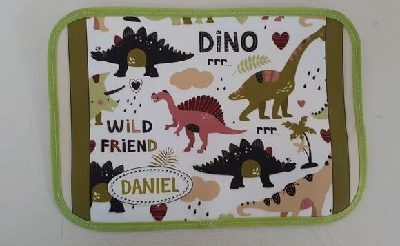 Jogo americano infantil Dinossauro