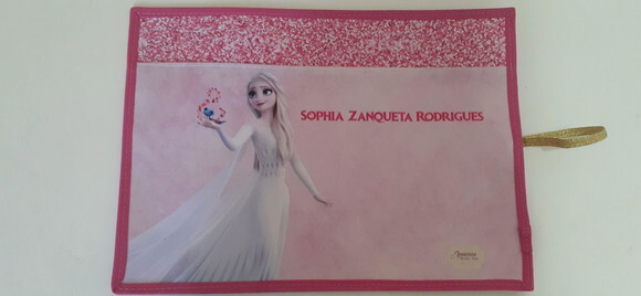 Jogo americano infantil Frozen
