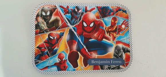 Jogo americano infantil Homem Aranha