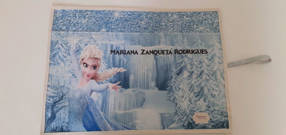 Jogo americano infantil Frozen