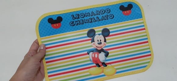 Jogo americano infantil Mickey