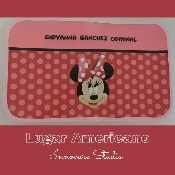 Jogo americano infantil Minnie