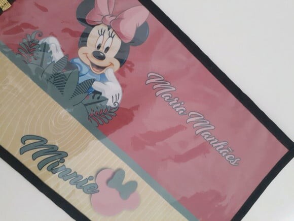 Jogo americano infantil Minnie