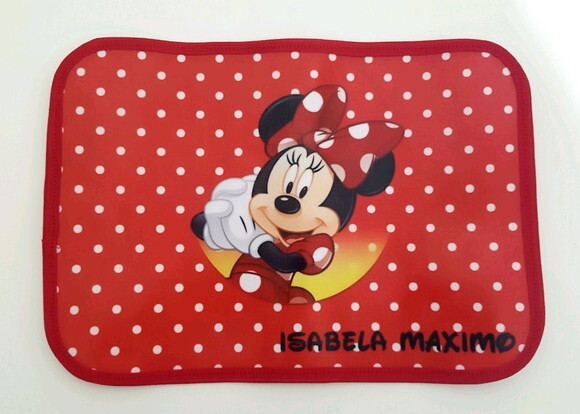 Jogo americano infantil Minnie