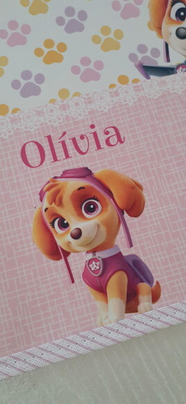 Jogo americano infantil patrulha canina
