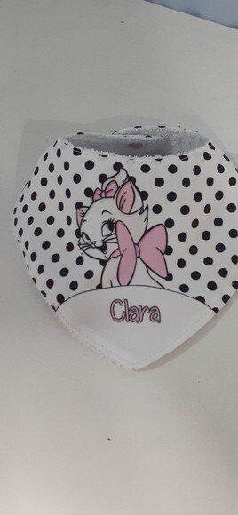 Kit 3 Babadores - Gatinha
